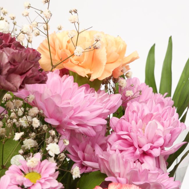 Birthday Balloon & Confetti Bouquet FlowersThis Beautiful Bouquet, carefully selected flowers with foliage are expertly arranged to create this dramatic design. This stunning gift is the ultimate gift to create an impression. Beautifully wrapped and tied