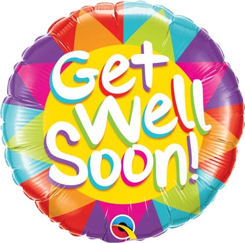 Get Well BalloonGet Well 9 inch Keepsake Balloon, Image may very£4.99