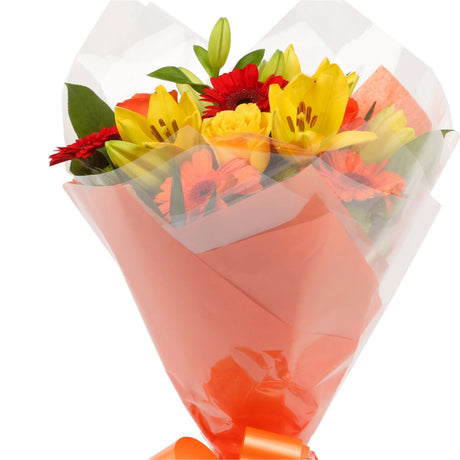 A Red Sunset Bouquet