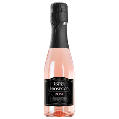 Botter Prosecco Rose 200ml & Love You Chocolate GiftBotter Prosecco Rose 200ml & Love You Chocolate Gift Light rose colour. Elegant and intense bouquet. Dry, soft and well-balanced on the palate; round and full bodied structure. Celebrates life's memorabl
