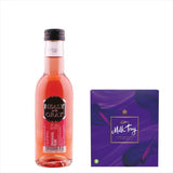 Healy & Gray Zinfandel Rose 18.7ml & Milk Tray Chocolate GiftHealy & Gray Zinfandel Rose California 18.7ml Bright salmon pink colour and fresh nose of raspberry and strawberry. Celebrates life's memorable moments with this gift package.£11.99