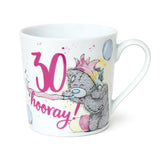 30th Boxed Gift Mug Me to You Tatty TeddyMe to You Tatty Teddy '30 Hooray' Boxed Gift Mug Presentation box decorated with colourful brushstrokes and gold foil finish, this is a gift that you know they will love and cherish for years to come. Every single