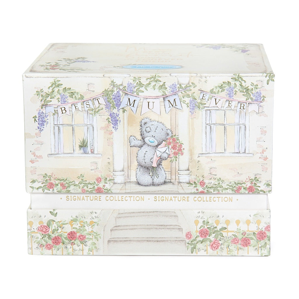 Best Mummy Ever Me to You Bear Boxed MugTreat your Mummy to this beautiful Me to You Bear Mug!Presented in a gift box, this lovely mug features an illustration of Tatty Teddy beside his favourite flowers, with the wording "Mum My Best Friend"• Mug Capacit