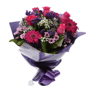 Beautiful Cerise Bouquet Flowers