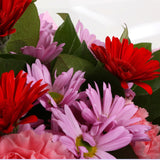 Birthday Balloon & Pink Mystique FlowersBirthday Balloon & Pink Mystique Bouquet, Whatever the occasion, this individually designed bouquet bursting with a selection of long lasting flowers with Bloom Vibrant Carnations & Germin and Pink Chrysanthemums. M