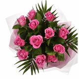 12 Beautiful Pink Roses BouquetPink Roses stylish luxury Pink Roses Bouquet. created by our florist, ready to display immediately.£14.99