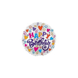 Birthday Balloon & Dazzle Star FlowersThis Beautiful Bouquet with Balloon , carefully selected flowers with foliage are expertly arranged to create this dramatic design. This stunning gift is the ultimate gift to create an impression. Beautifully wrapped