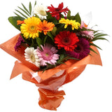 Princess Gerbera BouquetGerbera Princess Flowers Bouquet, Beautiful Colourful Gerberas and foliage are arranged to create this beautiful design stunning Bouquet gift.£12.99