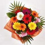Princess Gerbera BouquetGerbera Princess Flowers Bouquet, Beautiful Colourful Gerberas and foliage are arranged to create this beautiful design stunning Bouquet gift.£12.99