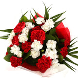 A Red Blooming BouquetA Red Blooming Bouquet flowers Beautifully wrapped and tied with ribbon before being delivered. A Beautiful Bouquet Hand Tied Flowers. Delivering Great Value Fresh Cut Flowers. Add Personalised Message At Checkout. Free Message Gift
