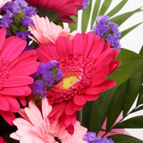 Its A Girl Balloon & Gerbera Blush FlowersThis Beautiful Bouquet with Balloon , carefully selected flowers with foliage are expertly arranged to create this dramatic design. This stunning gift is the ultimate gift to create an impression. Beautifully wrap