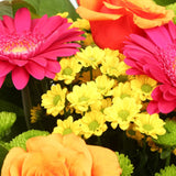 Wonderful BouquetThis Beautiful Bouquet, carefully selected flowers with foliage are expertly arranged to create this dramatic design. This stunning gift is the ultimate gift to create an impression. Beautifully wrapped and tied with ribbon before being d