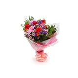 Red Blush BouquetThis Beautiful Bouquet, carefully selected flowers with foliage are expertly arranged to create this dramatic design. This stunning gift is the ultimate gift to create an impression. Beautifully wrapped and tied with ribbon before being d