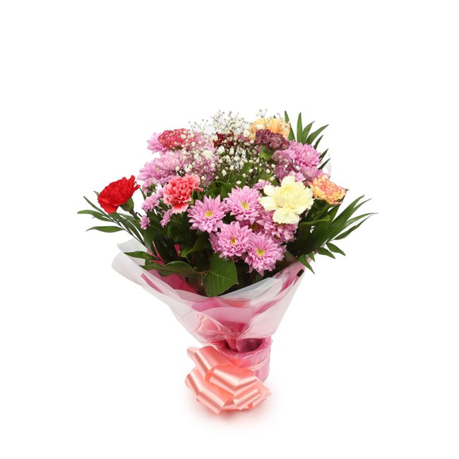 Birthday Balloon & Confetti Bouquet FlowersThis Beautiful Bouquet, carefully selected flowers with foliage are expertly arranged to create this dramatic design. This stunning gift is the ultimate gift to create an impression. Beautifully wrapped and tied