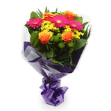 Wonderful BouquetThis Beautiful Bouquet, carefully selected flowers with foliage are expertly arranged to create this dramatic design. This stunning gift is the ultimate gift to create an impression. Beautifully wrapped and tied with ribbon before being d