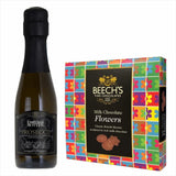 Botter Prosecco 200ml & Milk Flowers ChocolatesBotter Prosecco 200ml & Milk Flowers Chocolates Italy, Veneto Pale light yellow colour with fine perlage. Delicately fruity slightly aromatic bouquet with hints of flowers among which honey and wild apple sce