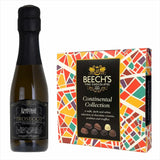 Botter Prosecco 200ml & Continental ChocolatesBotter Prosecco 200ml & Continental Chocolates Italy, Veneto Pale light yellow colour with fine perlage. Delicately fruity slightly aromatic bouquet with hints of flowers among which honey and wild apple scent