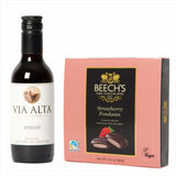 Via Alta Merlot 18.7cl Great stuff! & Strawberry Fondants ChocolatesVia Alta Merlot 18.7cl Great stuff! & Strawberry Fondants Chocolates Rich and concentrated that packs all you want from this easy drinking Merlot . Great stuff! & Strawberry Fondants Choc