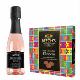 Botter Prosecco Rose 200ml & Milk Chocolate GiftBotter Prosecco Rose 200ml & Milk Chocolate Gift Light rose colour. Elegant and intense bouquet. Dry, soft and well-balanced on the palate; round and full bodied structure. Celebrates life's memorable moment