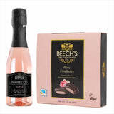 Botter Prosecco Rose 200ml & Rose Fondants Chocolate GiftBotter Prosecco Rose 200ml & Rose Fondants Chocolate Gift Light rose colour. Elegant and intense bouquet. Dry, soft and well-balanced on the palate; round and full bodied structure. Celebrates life'