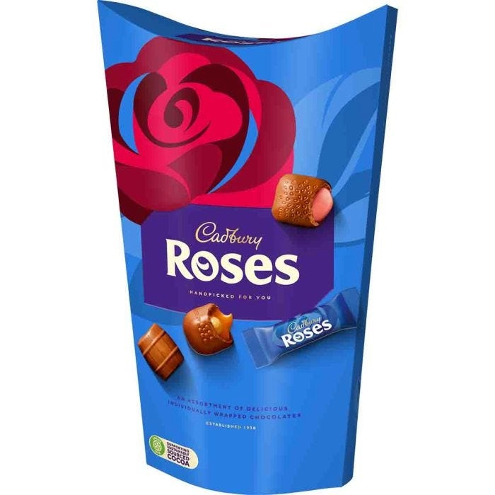 Cadbury Roses Carton